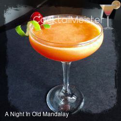 A Night In Old Mandalay cocktail